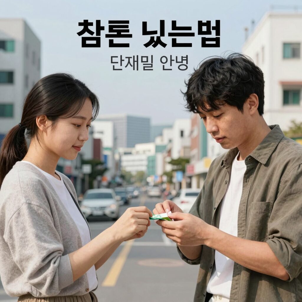 탐폰 넣는법 단계별 설명 이미지