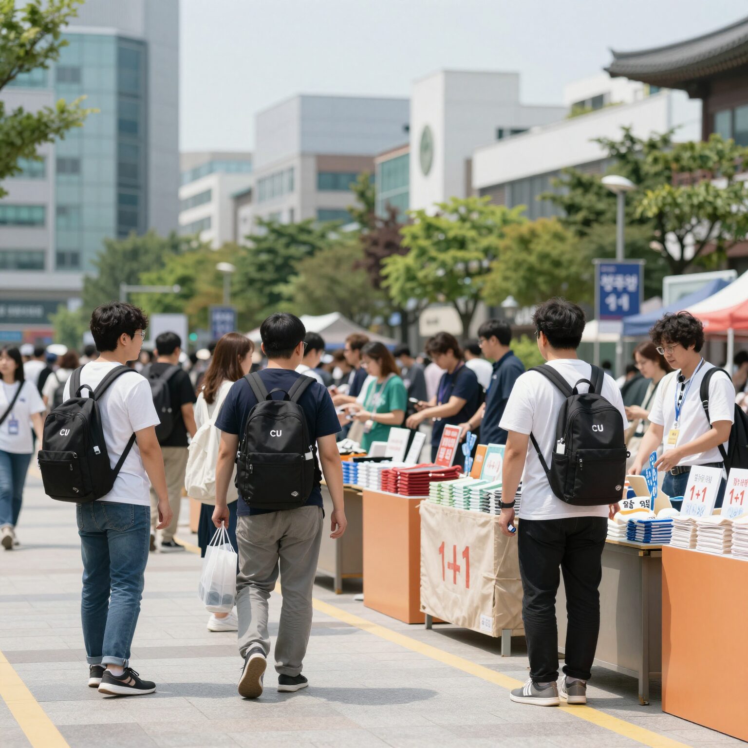 CU 8월 행사 쓔퍼세일 1+1 2+1 상품 이미지