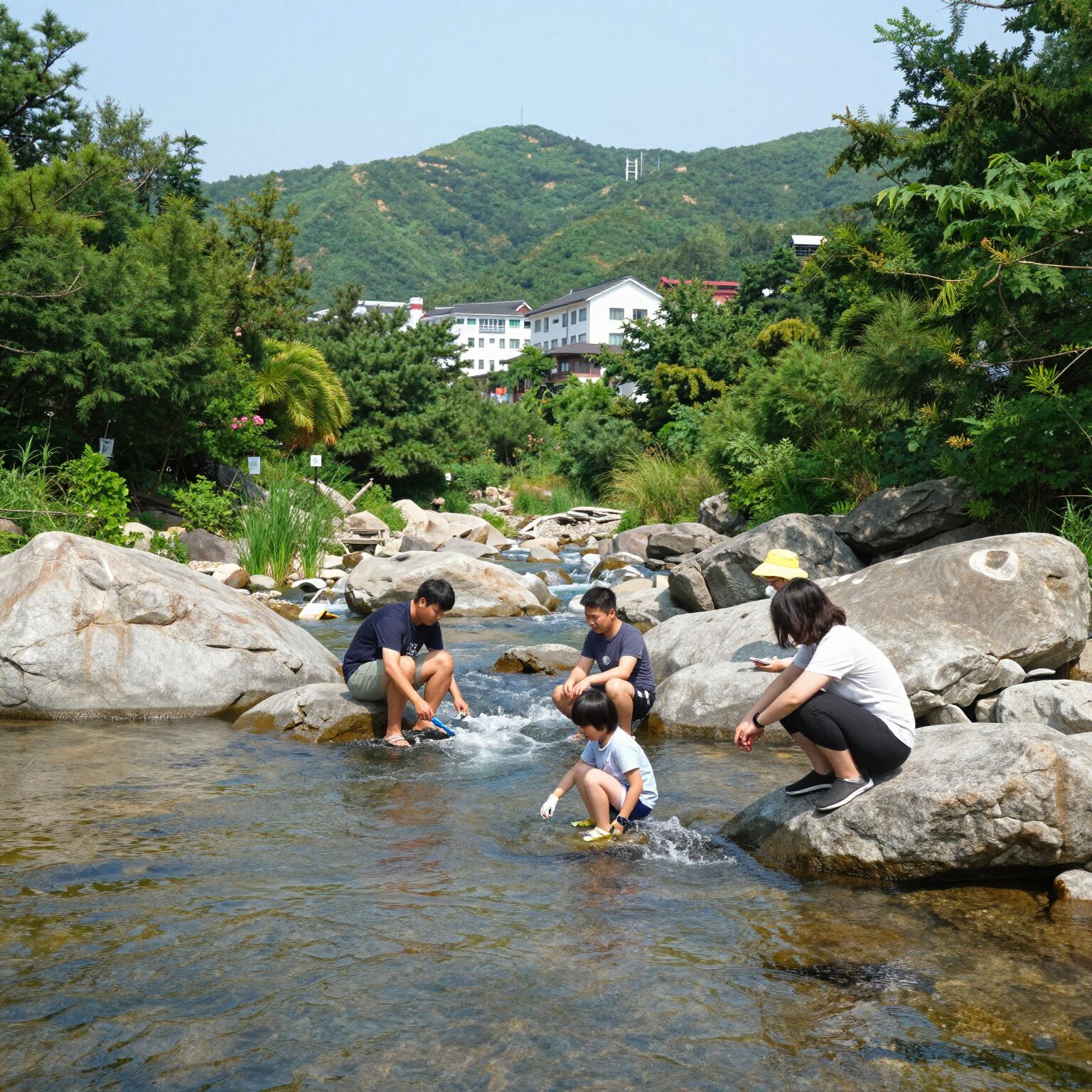 여름 남양주 계곡 추천 수락산 계곡 물놀이 모습