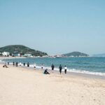 주문진 해수욕장 여름 바캉스 추천 주문진 해수욕장 백사장 전경