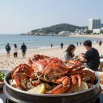 천진해변 맛집 바다향기 대게 찜 사진