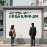 개인사업자 부가세 환급일과 조기환급 조건을 안내하는 이미지
