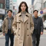 프리폴 뜻 패션 컬렉션 시즌 쉽게 이해하기 2026 프리폴 컬렉션 하이넥 트렌치코트와 리조백 스타일링