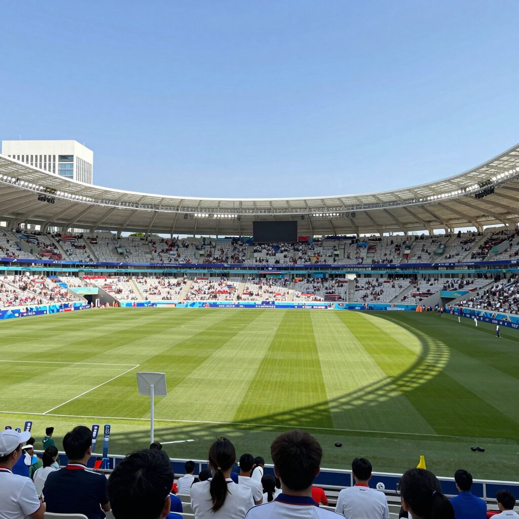 2026 북중미 월드컵 3,4위전 프랑스 대 잉글랜드 하드록 스타디움 경기장 전경