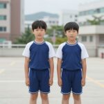 초등 남아 래쉬가드 세트 추천과 선택 팁 초등학생 남아 래쉬가드 세트 착용 사진