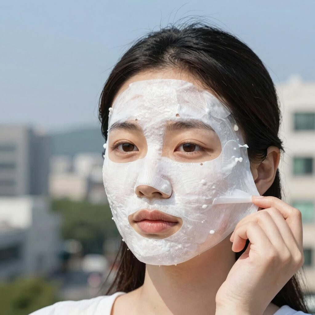 쿨링 마스크 종류 비교 사진 여름 필수 아이템