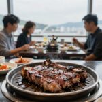 대구 호캉스 호텔 추천 인터불고 완벽 선택 대구 호텔 뷔페에서 제공하는 양갈비와 스테이크 등 그릴 요리