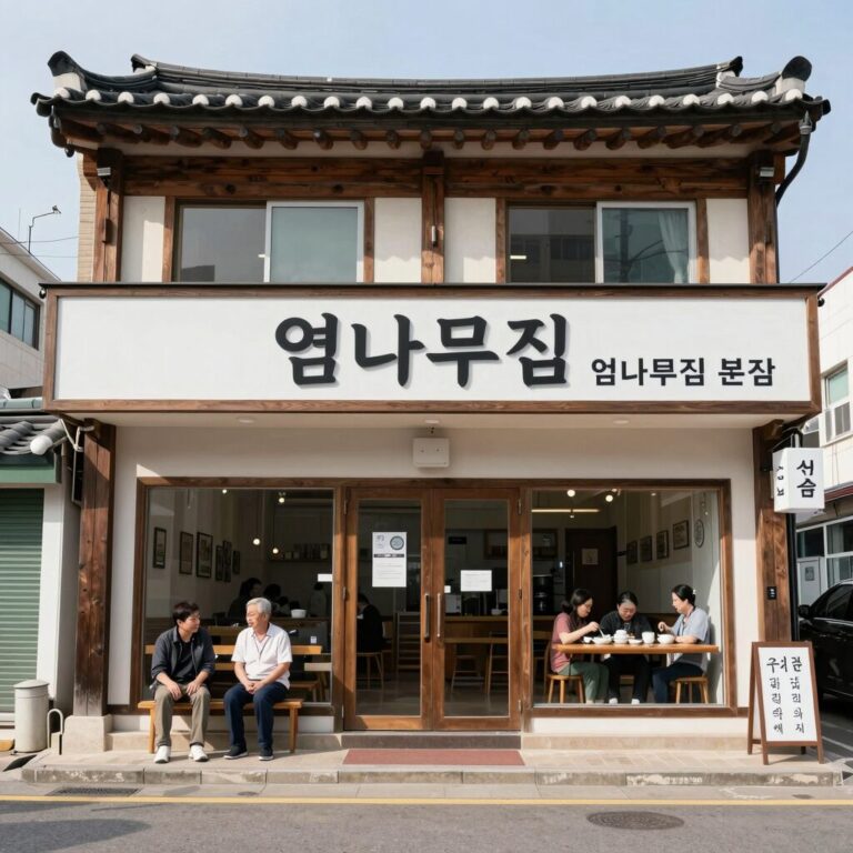 원주 삼계탕 맛집 엄나무집 본점 외관