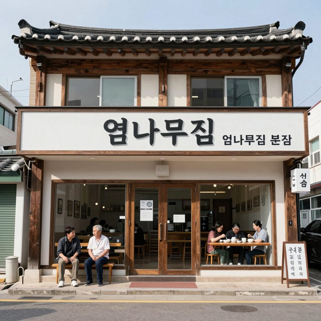 원주 삼계탕 맛집 엄나무집 본점 외관