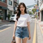 여름 골지 나시 스타일링 팁 모음 골지 나시를 활용한 여름 스타일링