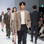 패션 디자이너 고태용 스타 발굴 비화 고태용 디자이너 패션쇼 무대에 선 모델들