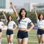 한화 치어리더 하지원 인기 비결과 열애설 진실 한화 이글스 치어리더 하지원 응원 모습