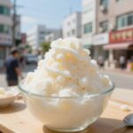 집에서 만드는 빙수떡 꿀팁 직접 만든 홈메이드 빙수떡 완성 사진