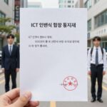 ICT 인턴십 합격 후기와 준비 팁 ICT 인턴십 합격 통지서와 출근 준비 모습