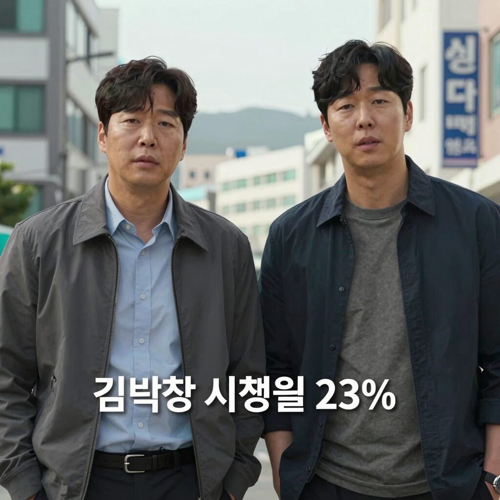 김부장 시청률 23%를 기록한 소지섭과 최대훈의 액션 장면
