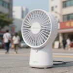 클라파 선풍기 리모컨 자석 부착 및 본체 디자인