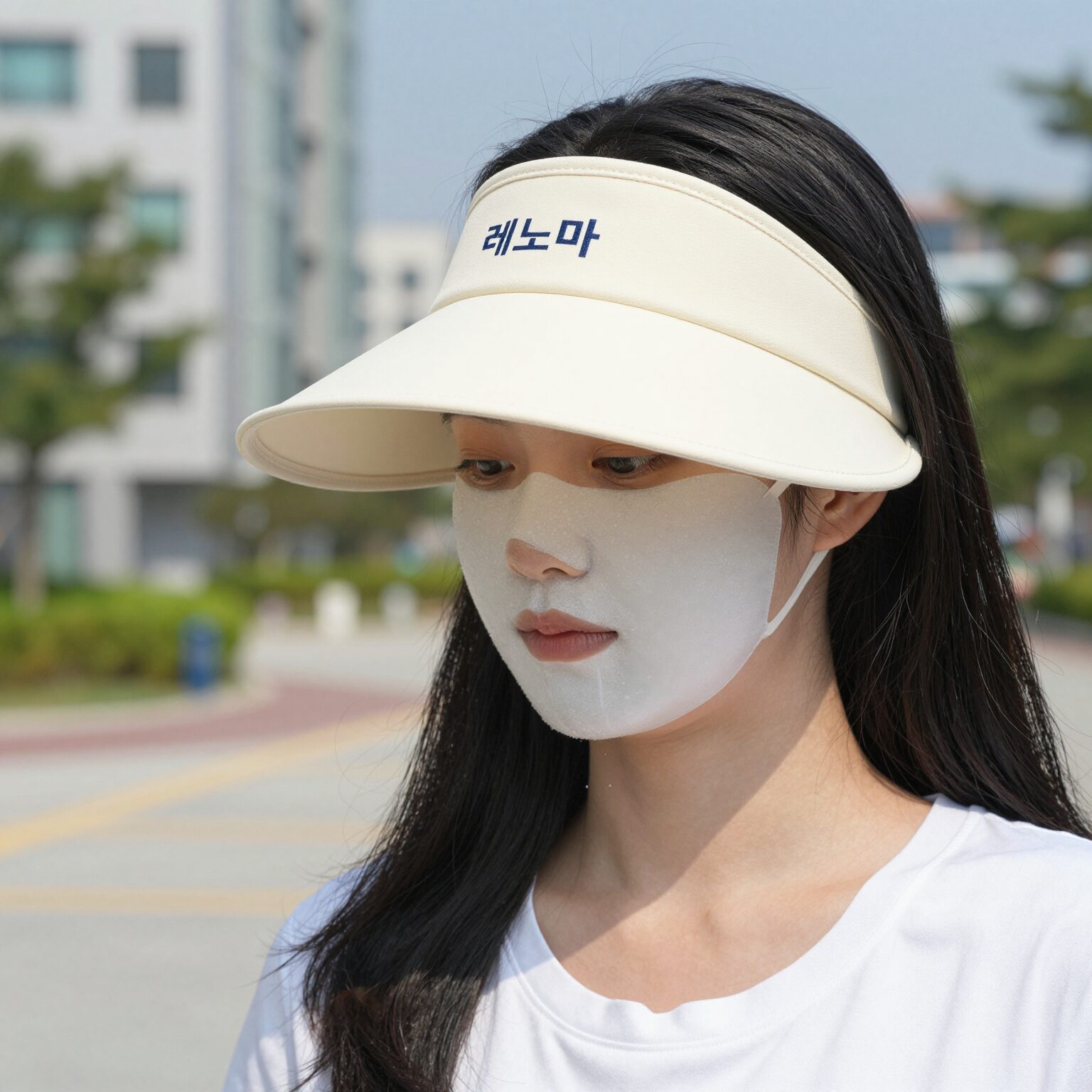 레노마 양산 자외선 차단 성능과 디자인을 보여주는 사진