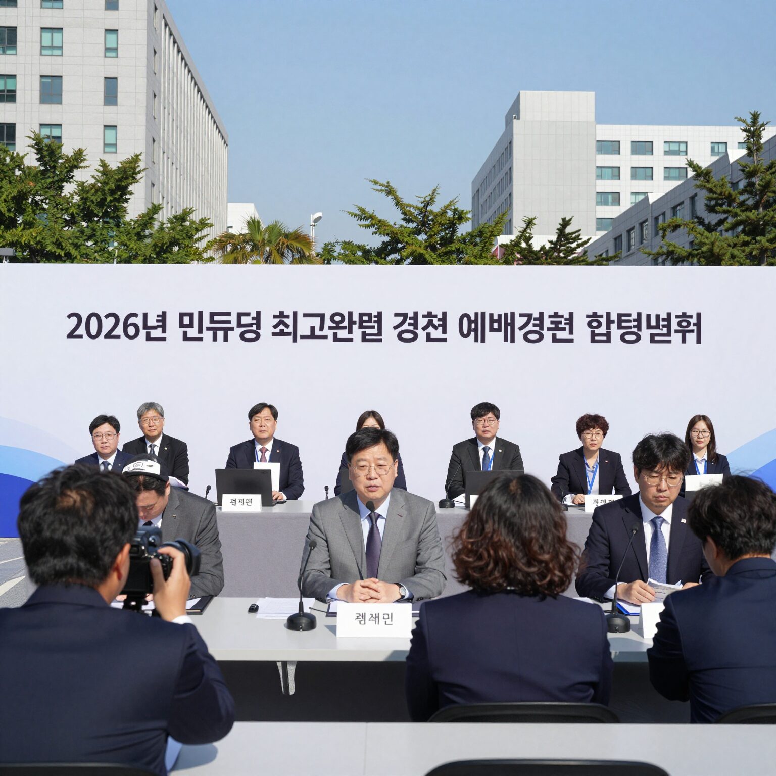 2026년 민주당 최고위원 경선 예비경선 합동연설회 현장 사진