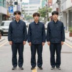 모기 옷으로 여름 야외 활동 걱정 끝 야외에서 모기 옷을 입고 있는 사람의 모습