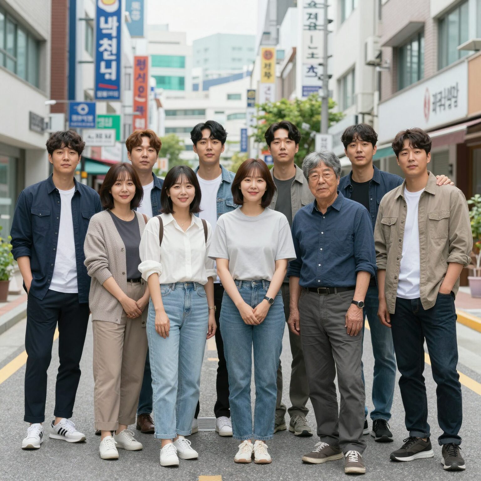 1박2일 시즌4 새멤버 단체 사진