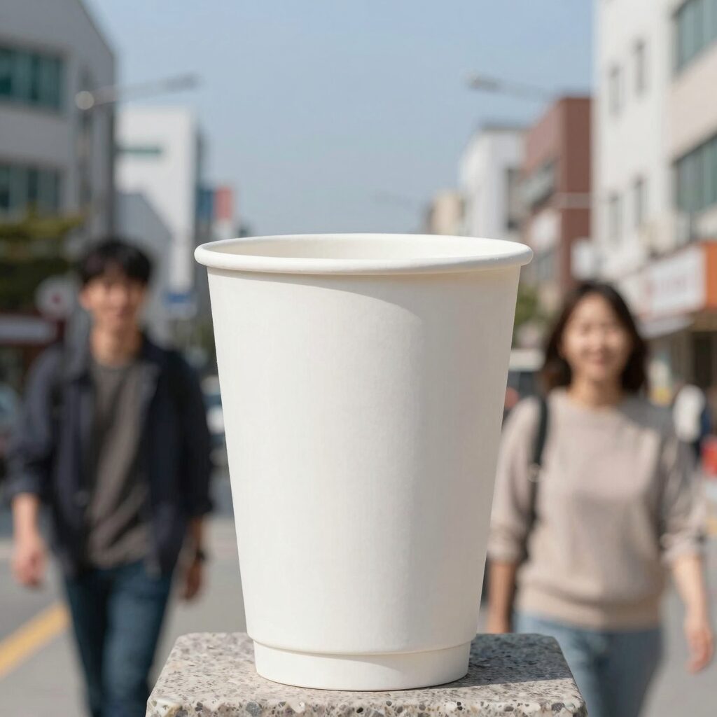 null 과 0 그리고 빈칸의 차이를 컵 비유로 설명하는 이미지