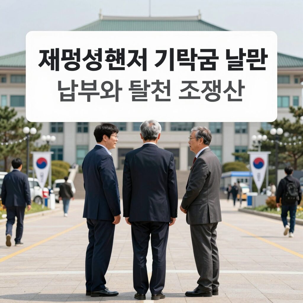 대통령선거 기탁금 납부와 반환 조건 설명 인포그래픽
