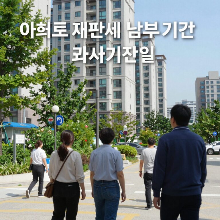 아파트 재산세 납부기간 과세기준일 6월 1일 중요성