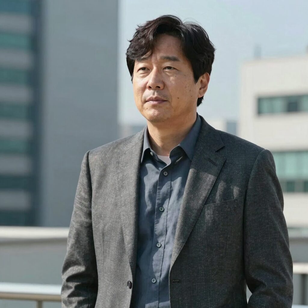 쥬라기 공원 속 앨런 그랜트 박사로 등장한 샘 닐의 모습