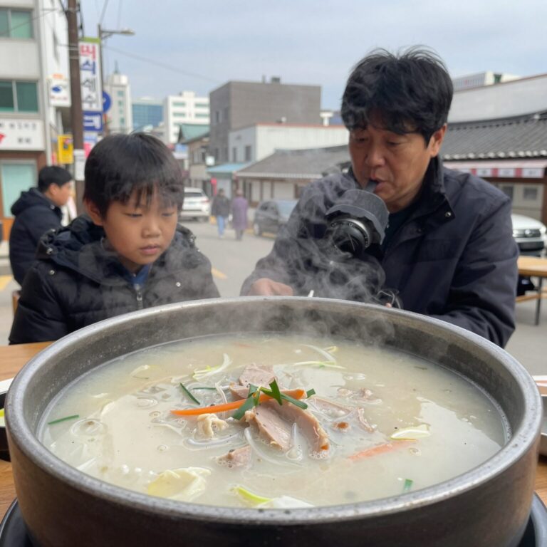 서울 3대 삼계탕 원조호수삼계탕 들깨 삼계탕 국물