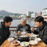 판교 삼계탕 맛집 황제삼계탕 가평잣 삼계탕 상차림