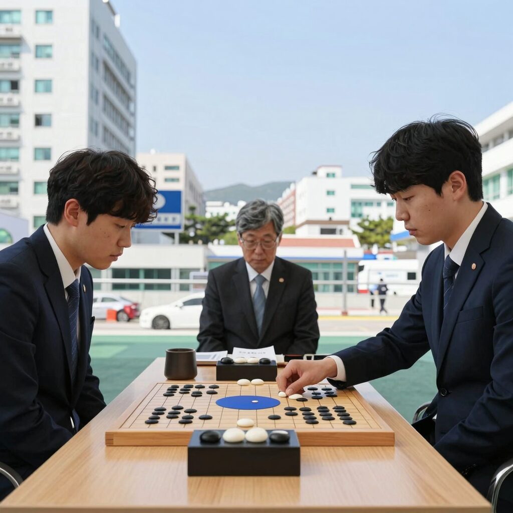 신진서 프로9단 카타고 대국 분석 장면