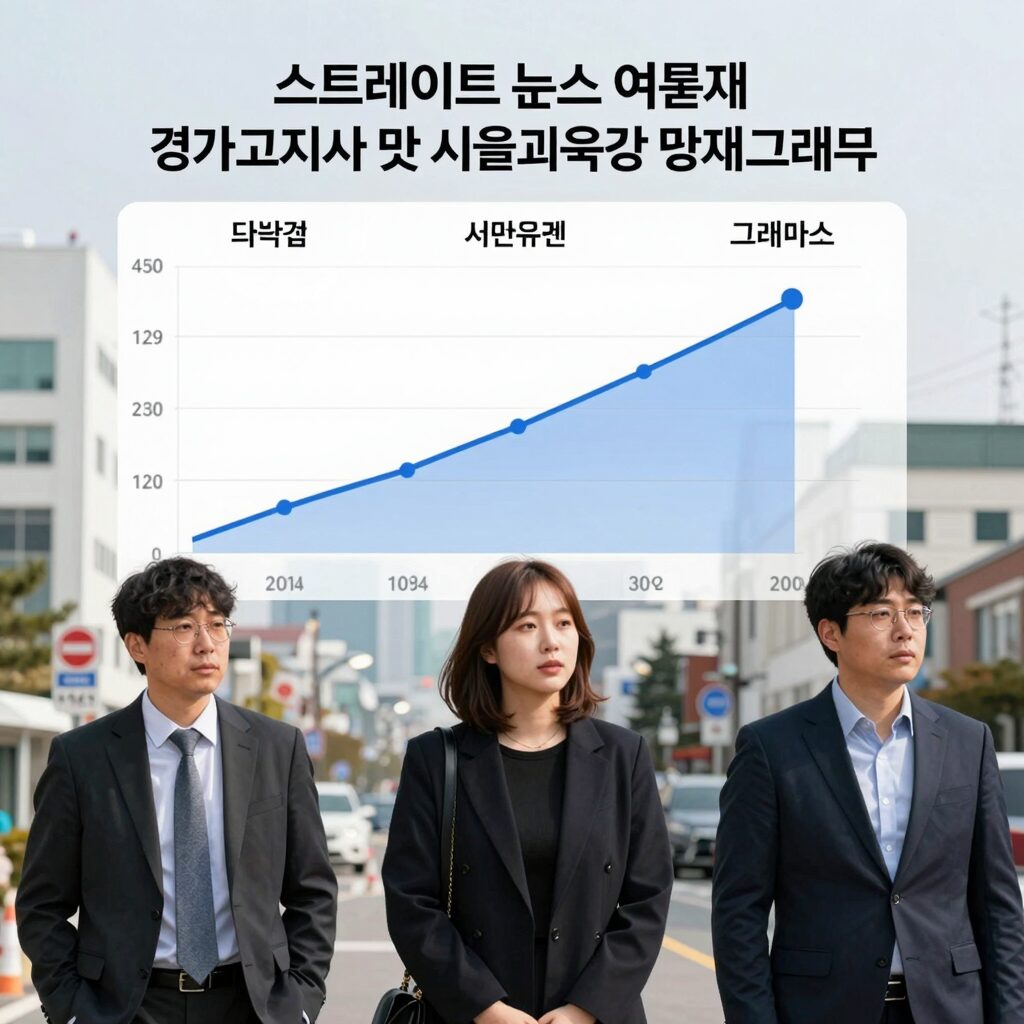 스트레이트 뉴스 여론조사 경기도지사 및 서울교육감 결과 그래프
