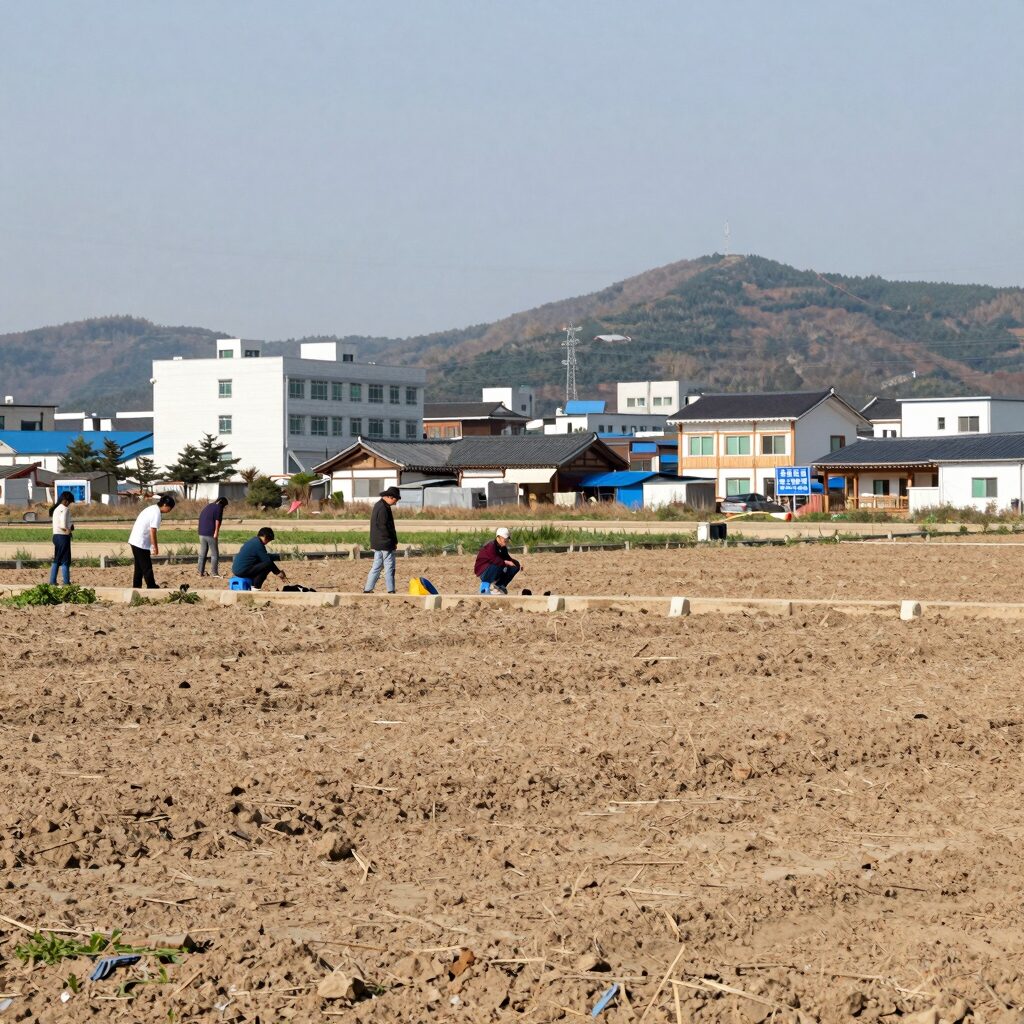 세종시 연서면 와촌리 토지 투자 전경