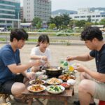 물놀이 음식 완벽 조합과 추천 여름 물놀이와 함께 준비한 다양한 음식 사진