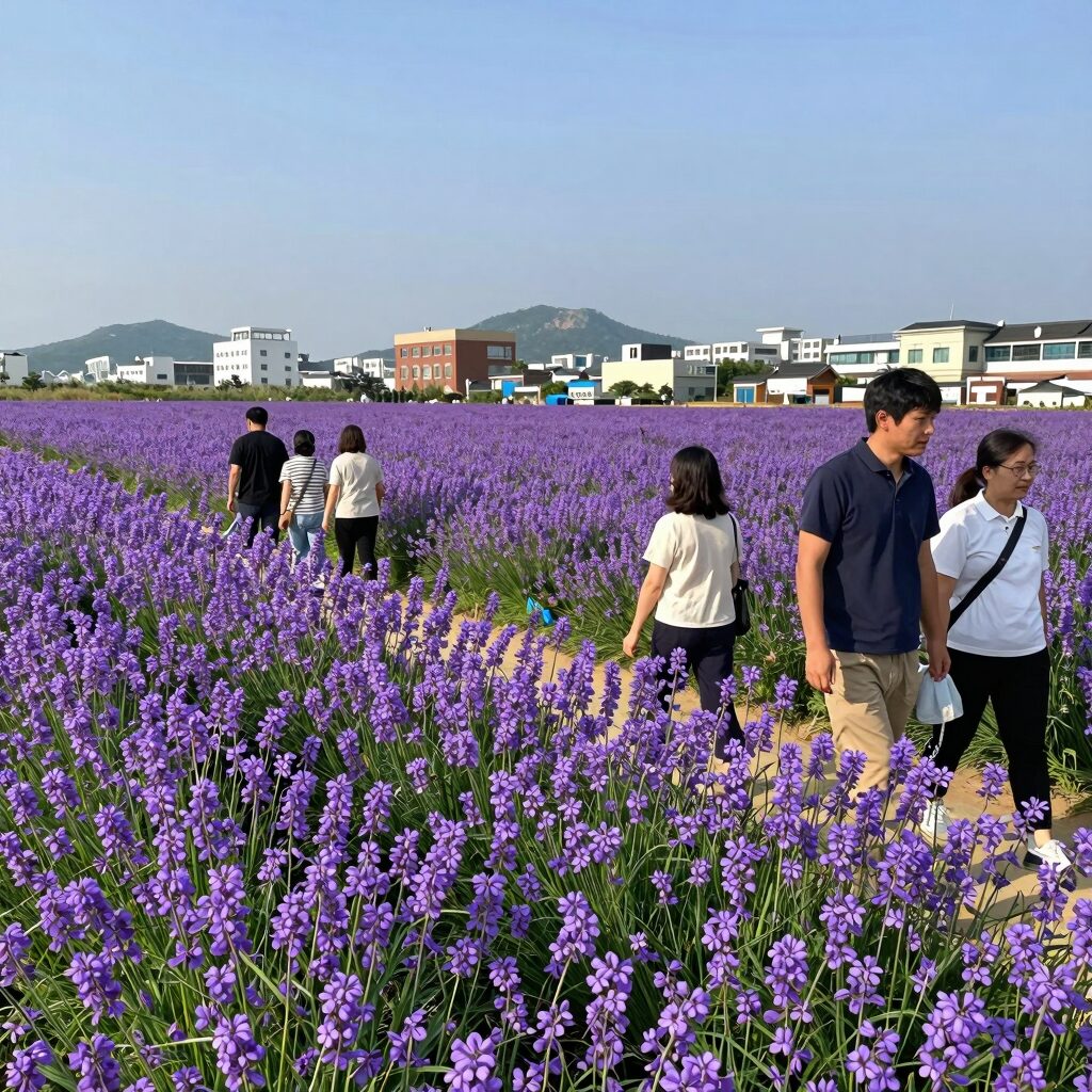 맥문동 꽃말 인내와 겸손을 닮은 보랏빛 맥문동 꽃
