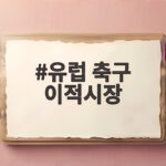 유럽 축구 이적시장