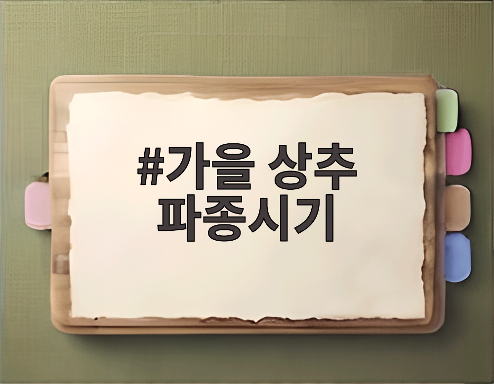 가을 상추 파종시기