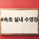 속초 실내 수영장 이용 비용과 준비물 총정리 속초 실내 수영장