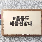 울릉도 해중전망대 바닷속 여행 울릉도 해중전망대