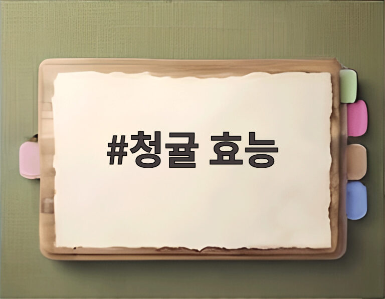 청귤 효능