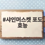 아삭달콤 제철 간식 샤인머스켓 효능 총정리 샤인머스켓 포도 효능