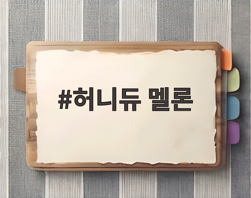허니듀 멜론