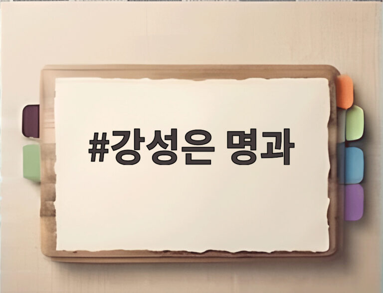 강성은 명과