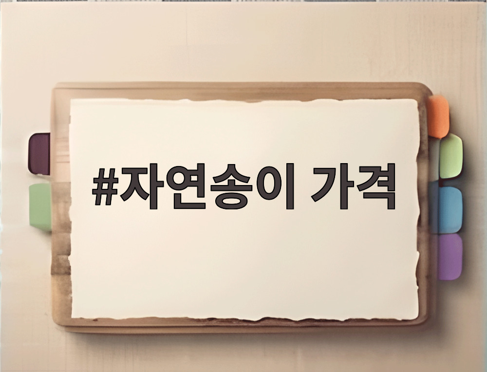자연송이 가격