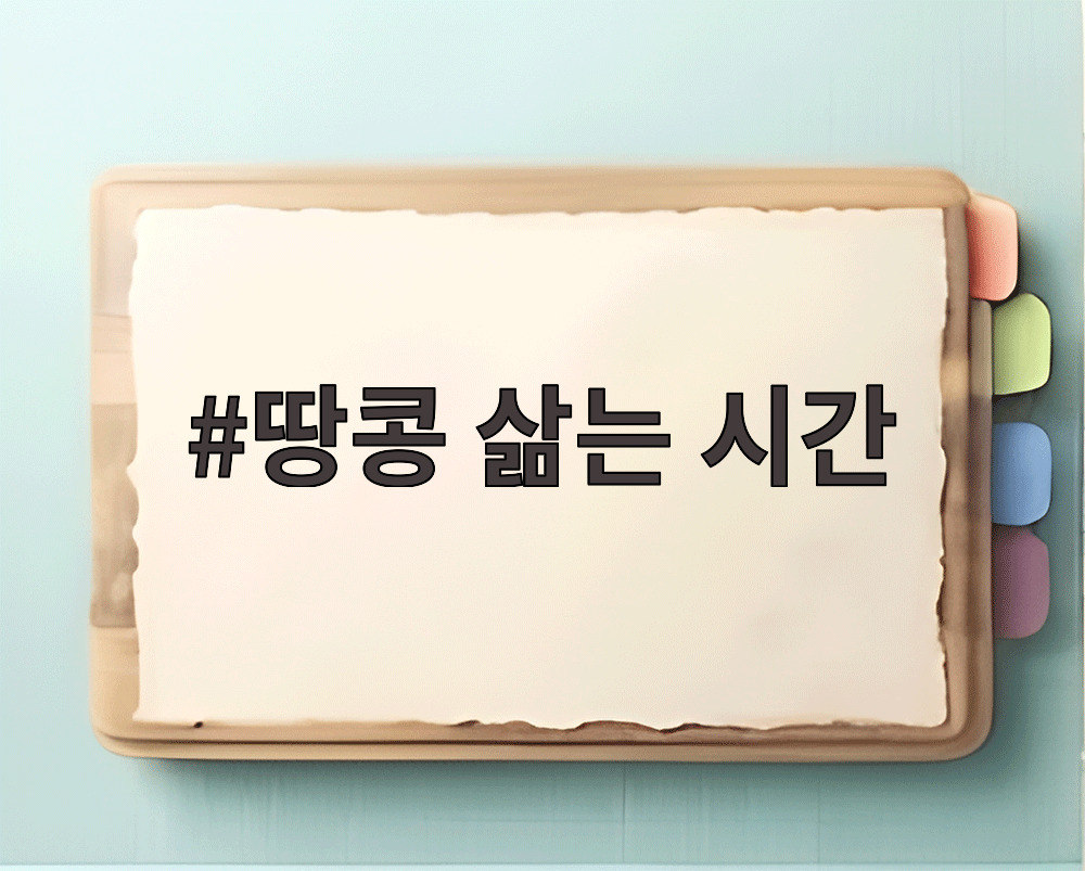 땅콩 삶는 시간