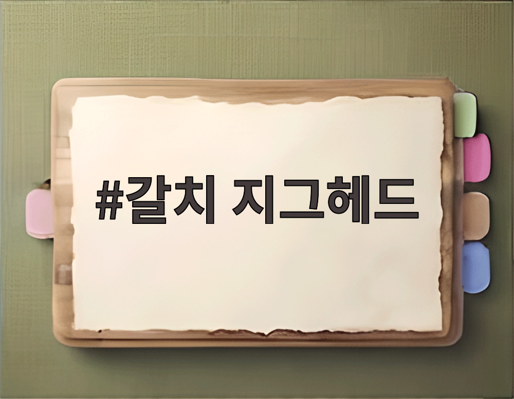 갈치 지그헤드