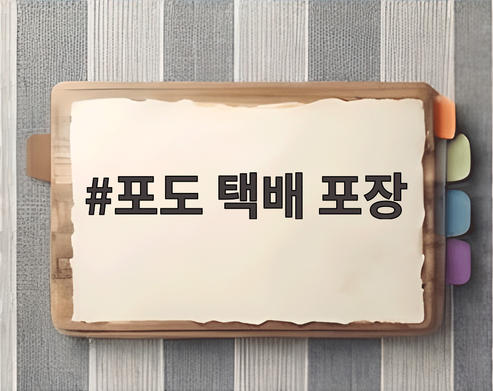포도 택배 포장