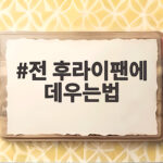 전 후라이팬에 데우는법 바삭한 비결 전 후라이팬에 데우는법