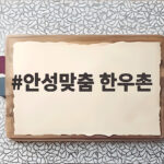 안성 한우 맛집 안성맞춤 한우촌 방문 후기 안성맞춤 한우촌