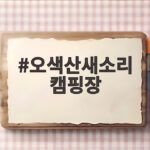 양양 오색산새소리 캠핑장 계곡 물놀이 후기 오색산새소리 캠핑장